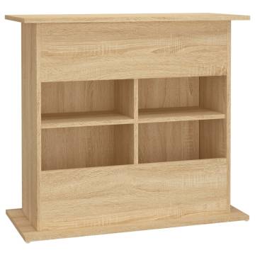 Aquarium Stand Sonoma Oak 81x36x73 cm | Hipo Market