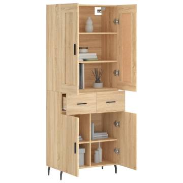 Highboard Sonoma Oak - Stylish Storage Solution | HipoMarket