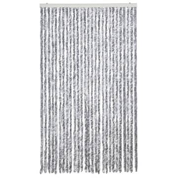 Insect Curtain White & Grey 118x220 cm | Hipomarket