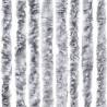 Insect Curtain White & Grey 118x220 cm | Hipomarket