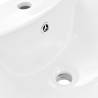 Freestanding Ceramic Basin with Pedestal - 580x470 mm