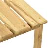 Sunbed Table - 30x30x26 cm Impregnated Pinewood | HipoMarket