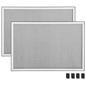 Extendable Insect Screen for Windows - White, 100-193x75 cm