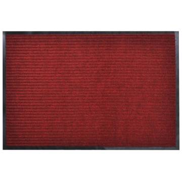 Red PVC Door Mat 90 x 150 cm - Durable & Easy to Clean