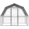 Premium Silver Galvanised Steel Bird Cages - 2 pcs