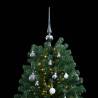 Artificial Hinged Christmas Tree 180 cm with 300 LEDs & Ball Set