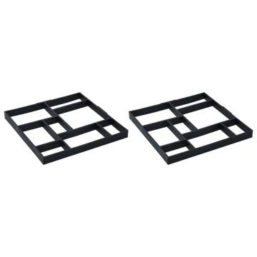 Pavement Moulds 2 pcs - DIY Plastic Stone Moulds | Hipo Market