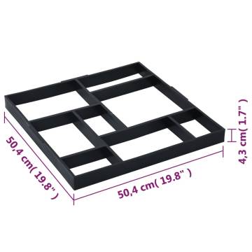 Pavement Moulds 2 pcs - DIY Plastic Stone Moulds | Hipo Market