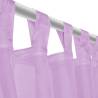 Voile Curtains 2 pcs 140x245 cm Lilac - Sheer Elegance