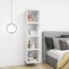 Stylish Wall Cabinet High Gloss White - 37x37x37 cm