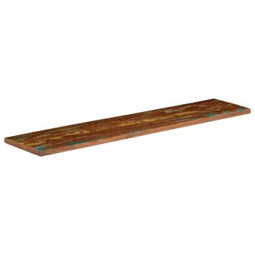 Table Top 140x40 cm - Rectangular Solid Wood Reclaimed