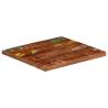 Square Solid Wood Reclaimed Table Top - 60x60 cm