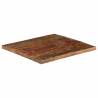 Reclaimed Solid Wood Table Top 70x70 cm - Rustic Charm