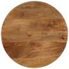 Table Top Ø 50x2.5 cm Round Solid Wood Mango Colour mango wood(oak finish) Size 50 cm Quantity in Package 1 Thickness 25 mm 