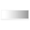 Contemporary White Bathroom Mirror - 100x10.5x37 cm