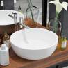 Round Ceramic Wash Basin 42x12 cm - Elegant & Stylish