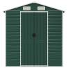 Garden Shed Green 191x555 cm - Durable Galvanised Steel