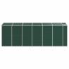 Garden Shed Green 191x555 cm - Durable Galvanised Steel