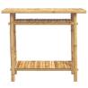 Bamboo Console Table 90x37x75 cm - Stylish & Practical