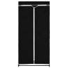 Stylish Black Wardrobe 75x50x160 cm - Durable and Practical