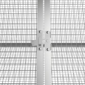 Rabbit Cage Anthracite - Durable Galvanised Steel | HipoMarket