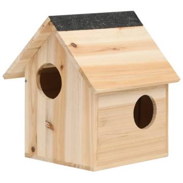 Squirrel House Solid Firwood | Cozy & Safe for Squirrels