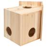 Squirrel House Solid Firwood | Cozy & Safe for Squirrels