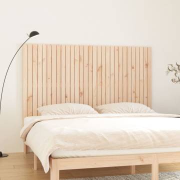 Elegant Wall Headboard - 185x3x110 cm Solid Pine Wood