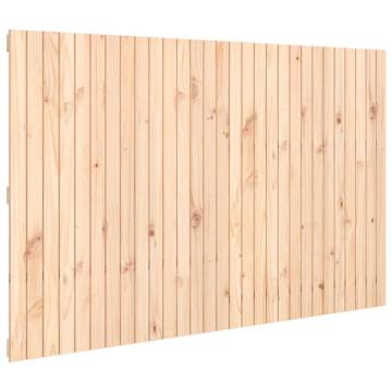 Elegant Wall Headboard - 185x3x110 cm Solid Pine Wood