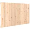 Elegant Wall Headboard - 185x3x110 cm Solid Pine Wood