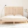 Elegant Wall Headboard - 185x3x110 cm Solid Pine Wood