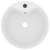 Luxury Matt White Ceramic Wash Basin 36x13 cm | Hipo Market