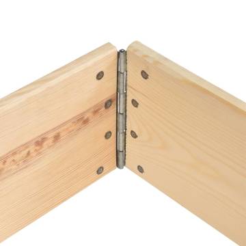 Pallet Collar 100x150 cm | Solid Pine Wood Storage Solution