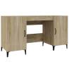 Desk Sonoma Oak 140x50x75 cm - Stylish & Durable Design