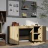 Desk Sonoma Oak 140x50x75 cm - Stylish & Durable Design