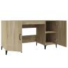 Desk Sonoma Oak 140x50x75 cm - Stylish & Durable Design