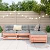 4 Piece Garden Sofa Set - Solid Douglas Fir for Outdoor Relaxation