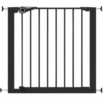 Noma Safety Gate Easy Pressure Fit 75-82 cm - Black Metal