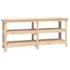 Solid Wood Pine Work Bench - 181x50x80 cm | HiPo Market