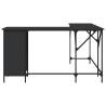 Modern Black Desk 141x141 cm - Stylish & Practical Design