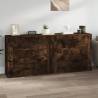 Smoked Oak Engineered Wood Sideboards - 2 Pieces | HipoMarket