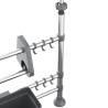 Adjustable Kitchen Organiser Aluminium - Space-Saving Solution