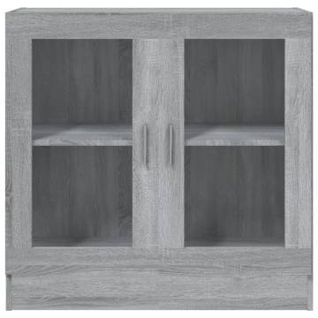 Vitrine Cabinet Grey Sonoma - Stylish Storage Solution