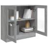 Vitrine Cabinet Grey Sonoma - Stylish Storage Solution