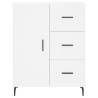 Stylish Highboard White 69.5x34x180 cm - Durable Storage Solution