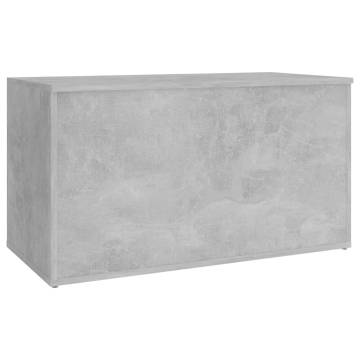 Storage Chest Concrete Grey 84x42x46 cm - Stylish Organization