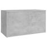 Storage Chest Concrete Grey 84x42x46 cm - Stylish Organization