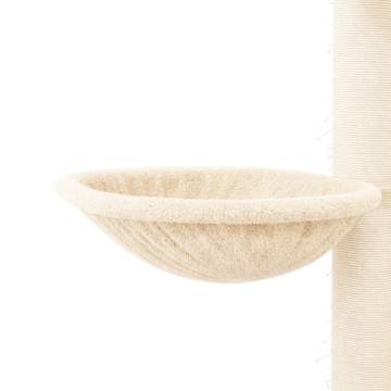 Cat Tree with Sisal Scratching Posts - Cream 94 cm for Cats