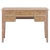 Stylish Brown Writing Desk - 109.5x45x77.5 cm Wood | Hipo Market