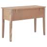 Stylish Brown Writing Desk - 109.5x45x77.5 cm Wood | Hipo Market